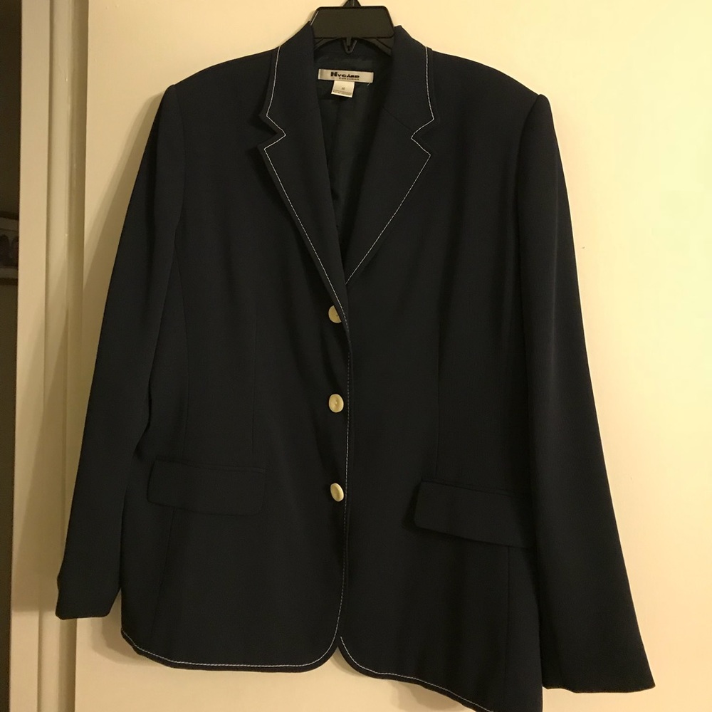 Nygard size 16 black blazer jacket